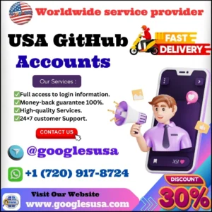 Buy USA GitHub Accounts