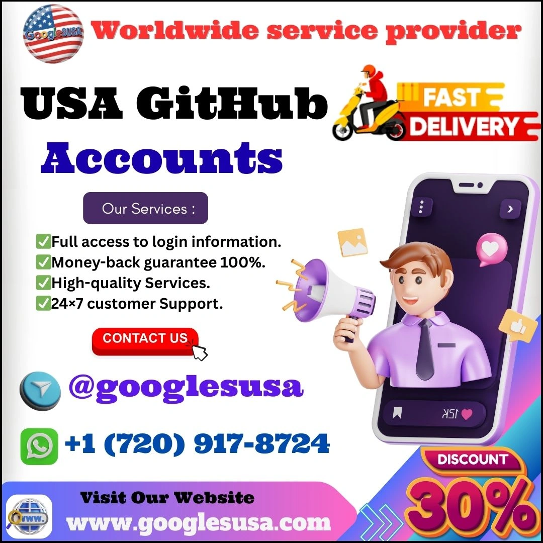 Buy USA GitHub Accounts