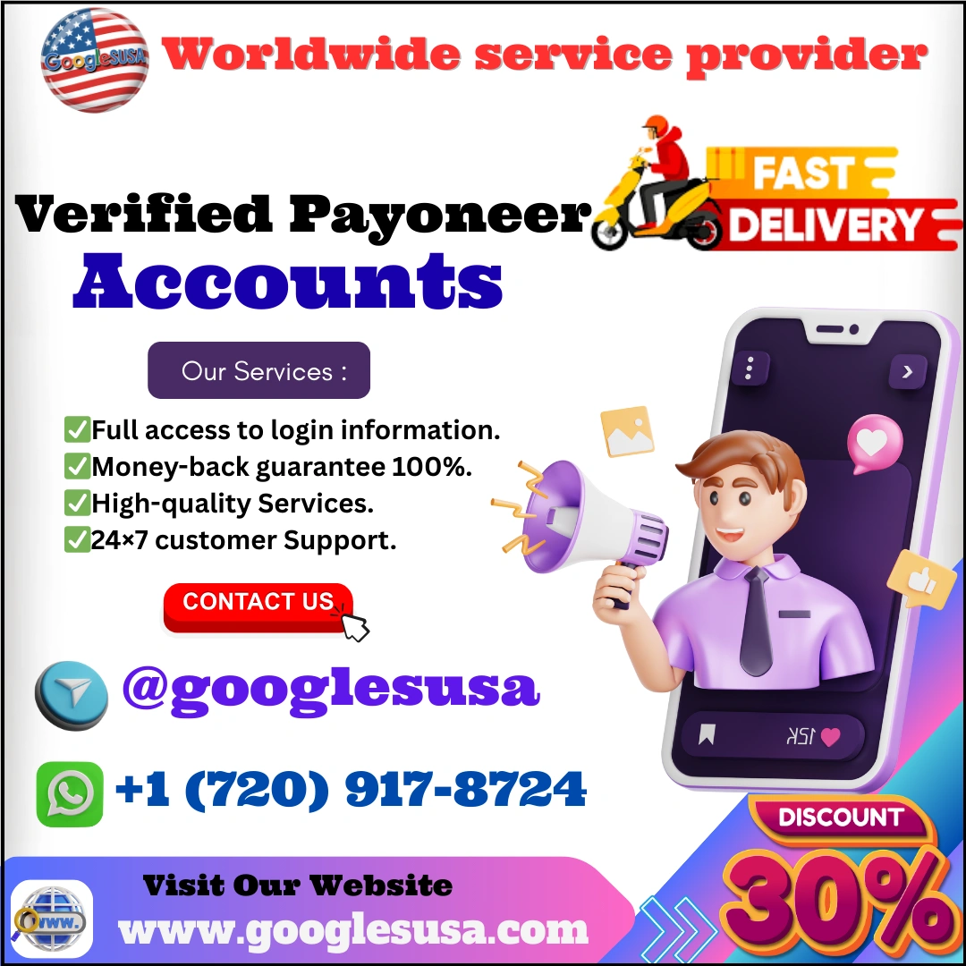 Verified Payoneer Accounts